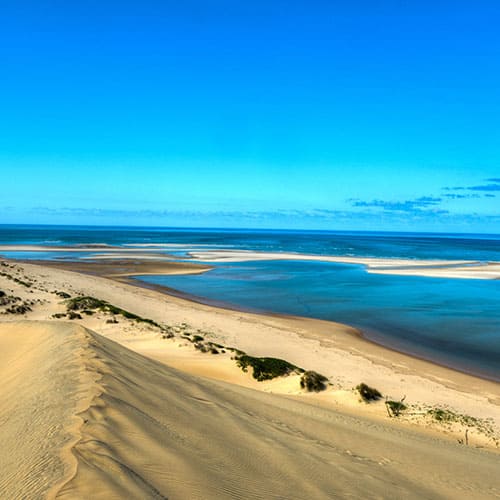 Mosambik Bazaruto Archipel Meer Sand