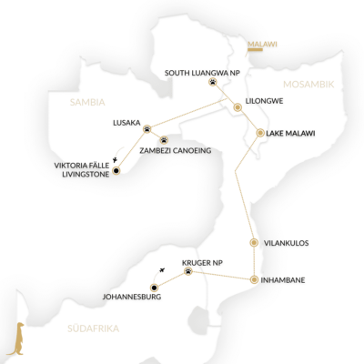 Route zu Mosambik Handelsroute Kleingruppenreise