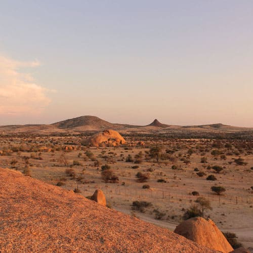 Namibia Landschaft Spitzkoppe