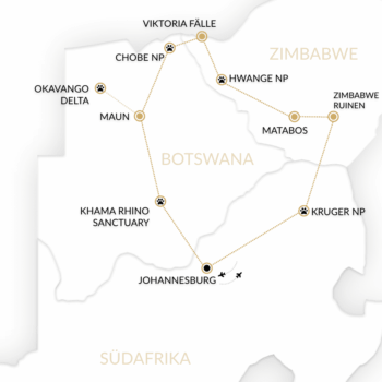 Botswana simbabwe rundreise Botswana simbabwe rundreise reiseverlauf kleingruppenreise