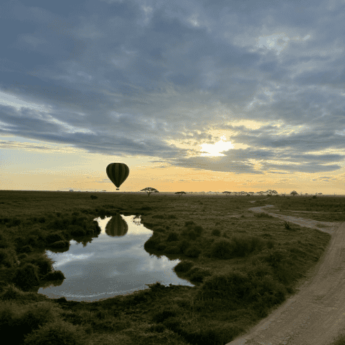 Tanzania Ballon Safari Himmel